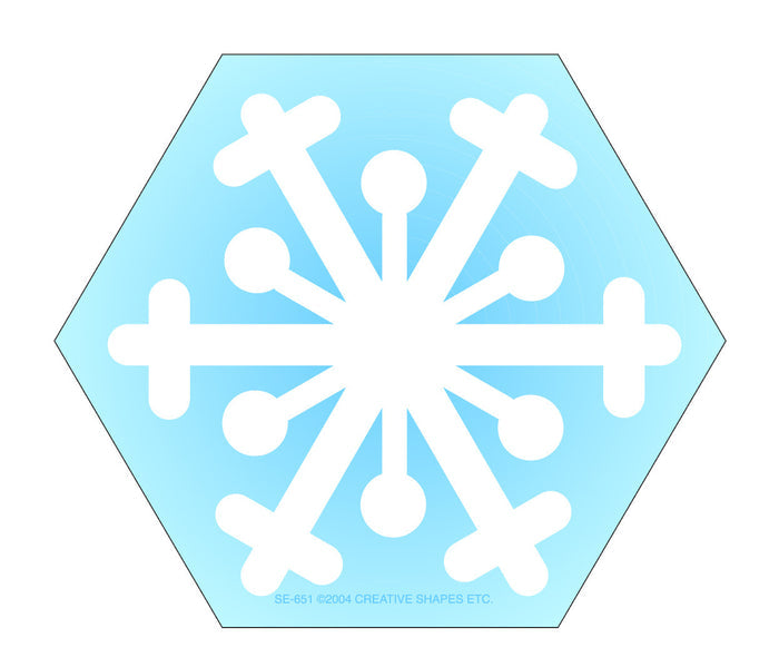 Mini Notepad - Snowflake - Creative Shapes Etc.