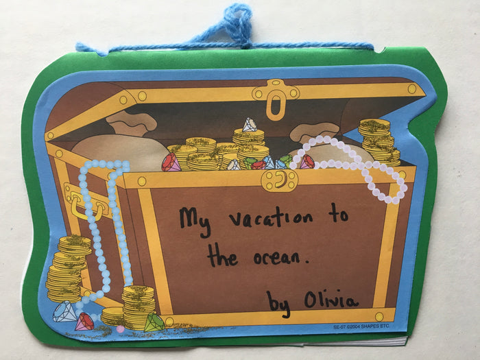Mini Notepad - Treasure Chest - Creative Shapes Etc.