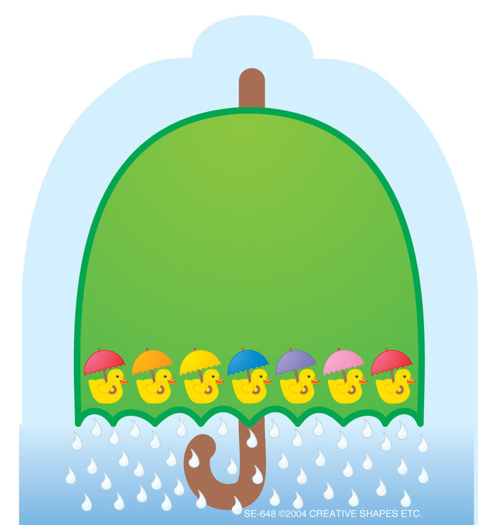 Mini Notepad - Umbrella/Rain - Creative Shapes Etc.