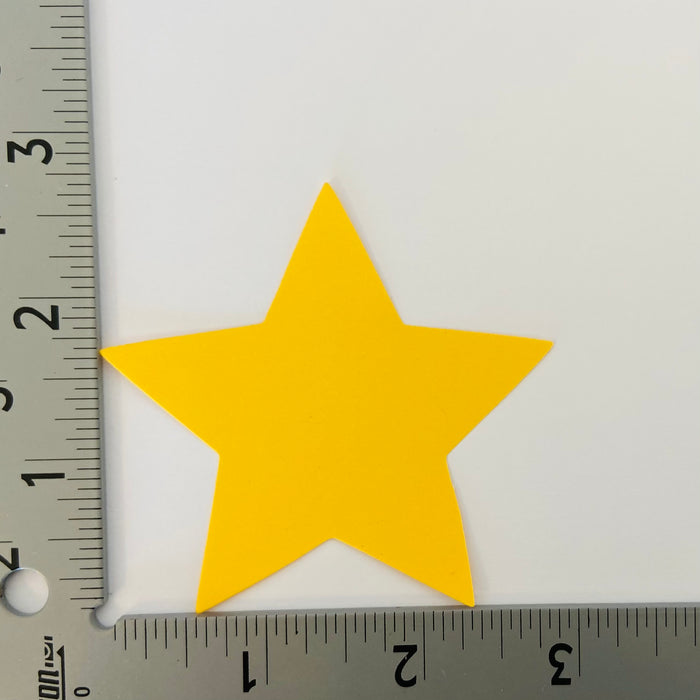 Assorted star cut-outs ideal for bulletin boards and crafts