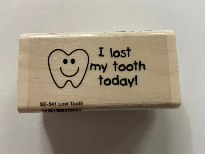 Teacher's Stamp - Lost Tooth - Creative Shapes Etc.