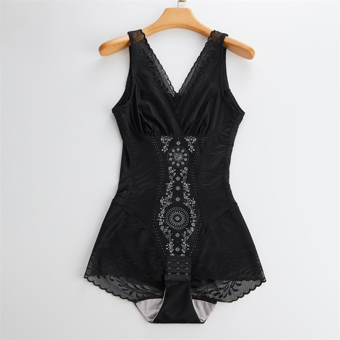 Shapewear Bodysuit with Bras Plus Size Body Slimming Shaper