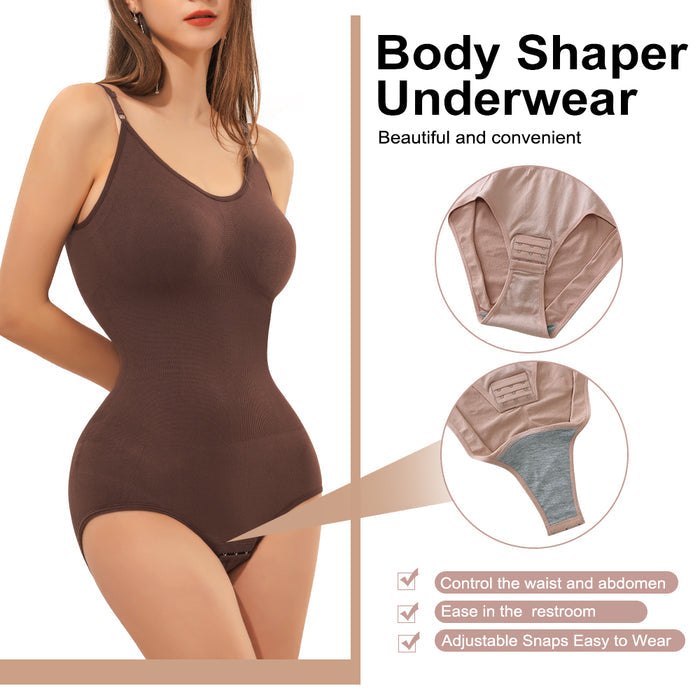 Shapewear Full Body Bodysuit  Light Tummy Control Waist Trainer for Women