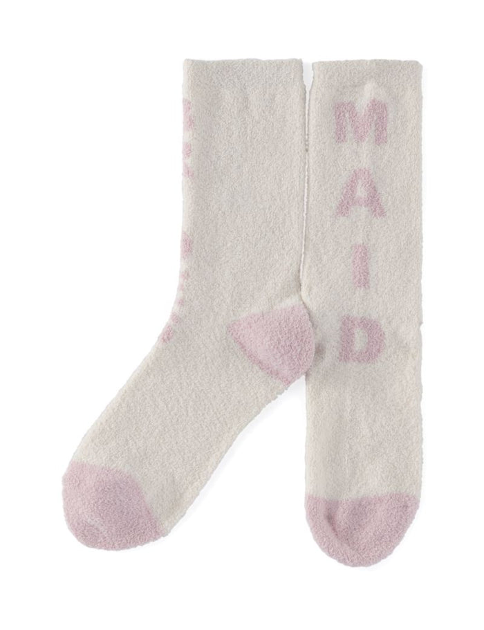 Shiraleah - Bridesmaid Socks - Ivory Pink - Findlay Rowe Designs