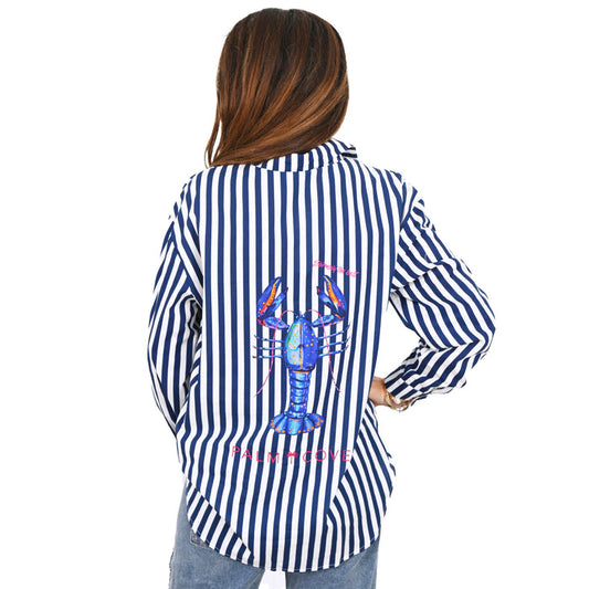 Shrimply the Best "Julia" Long Sleeve Shirt