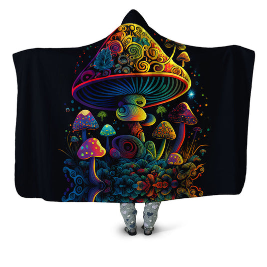 Shroom Melt Hooded Blanket iEDM Epic Hoodie