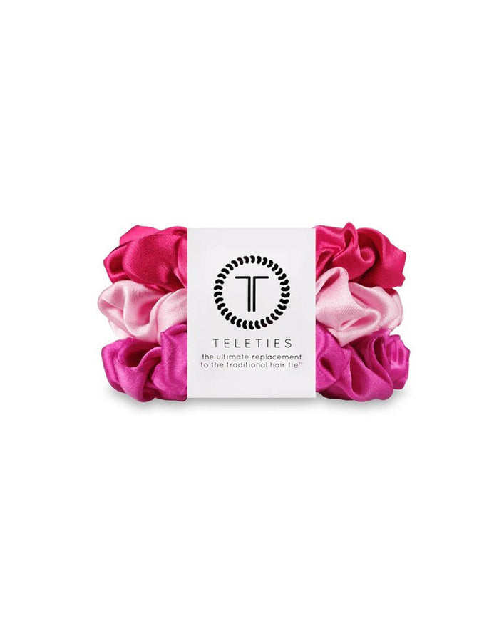 Teleties - Silk Scrunchies - Rose All Day