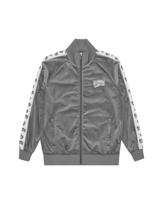 Small Arch Logo Taped Velour Track Top