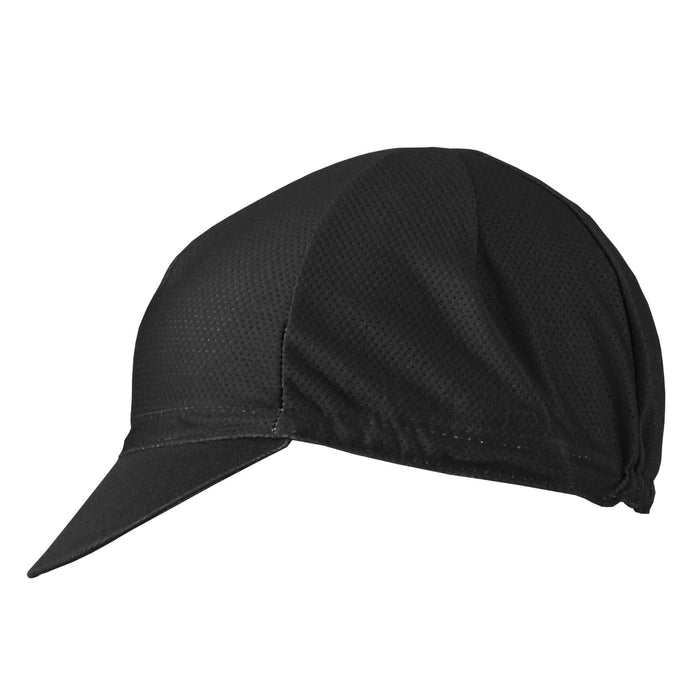 Solid Mesh Cap by Giordana Cycling, BLACK, Made in Italy