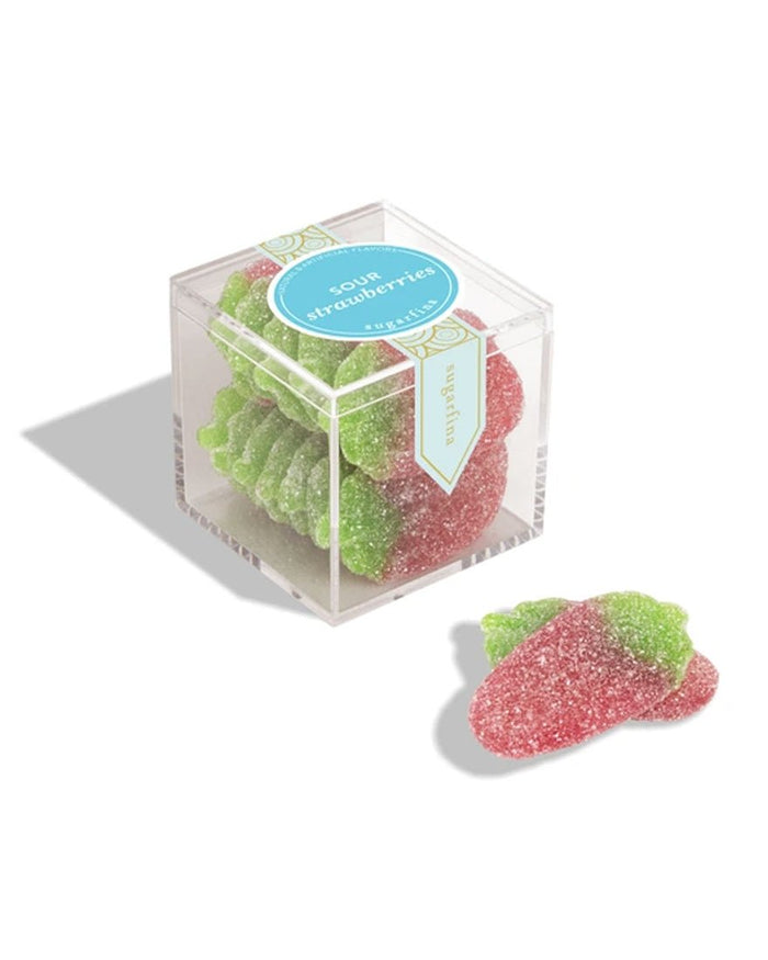 Sugarfina - Sour Strawberries Gummy - Sour Strawberries