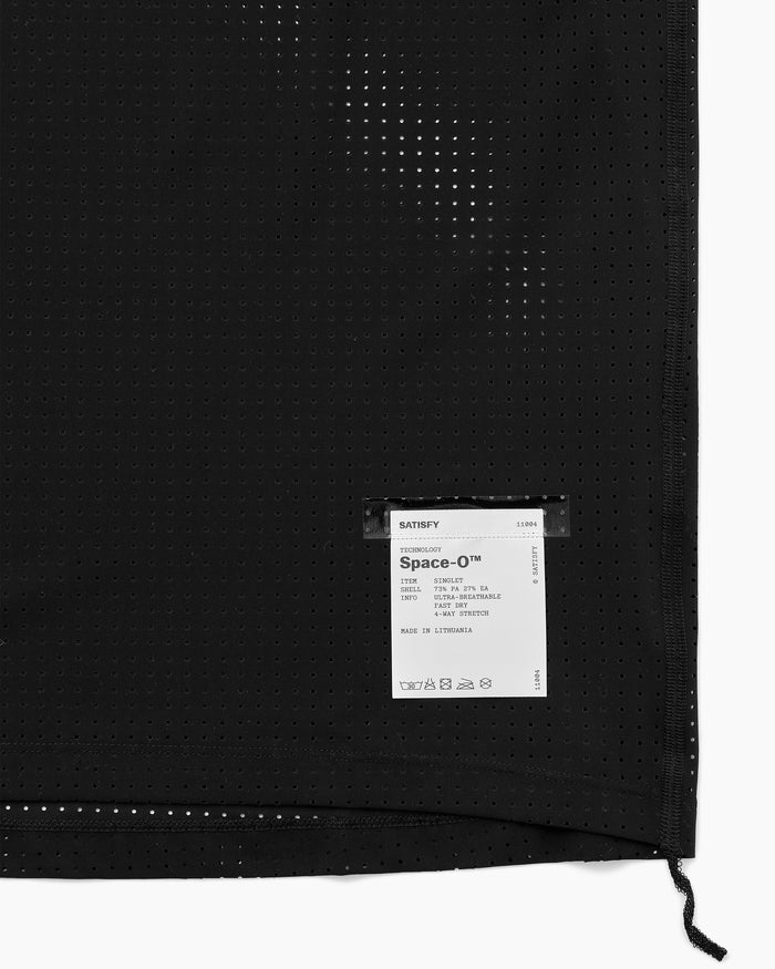 Space-O™ Singlet Black