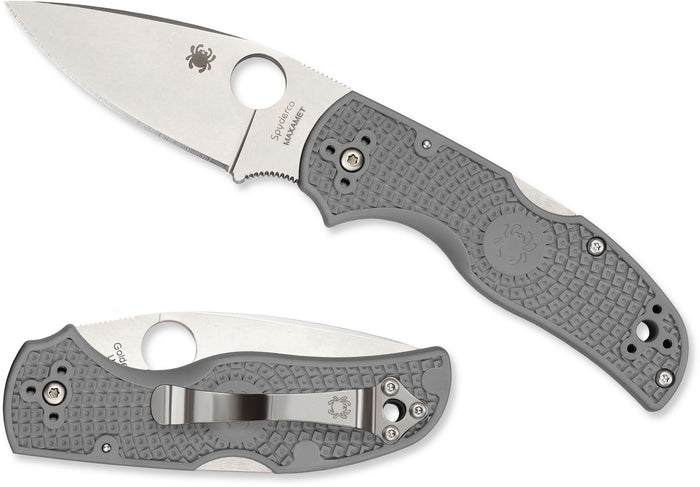 Spyderco Native 5 Maxamet — blade detail — Empire Outfitters