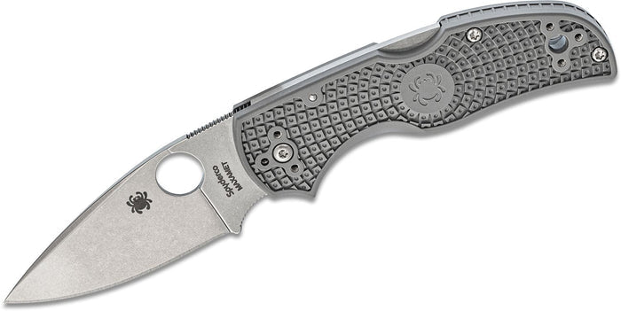 Spyderco Native 5 Maxamet — handle detail — Empire Outfitters