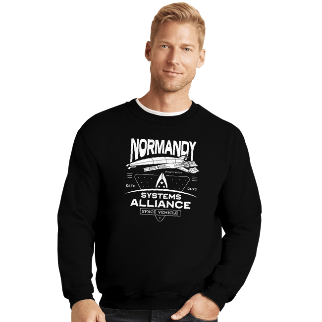 Crewneck Sweater, Unisex / Small / Black