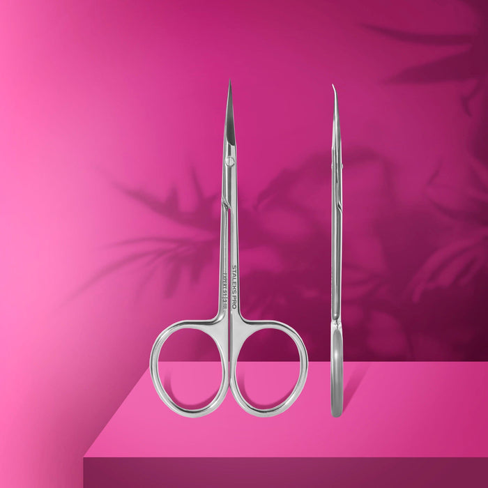 Staleks Professional cuticle scissors with hook EXPERT 51 TYPE 3 Scissors Staleks