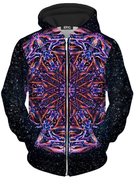 Stargate Prism Unisex Zip-Up Hoodie Art Designs Works Epic Hoodie