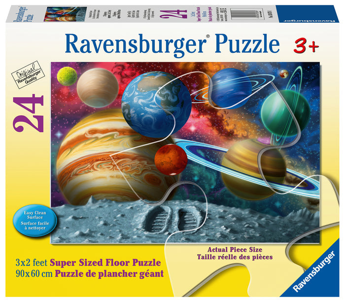 Stepping Into Space - 24 Piece Floor Puzzle