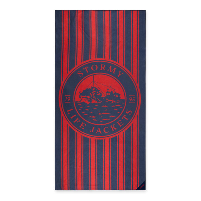 Stormy Beach Towel