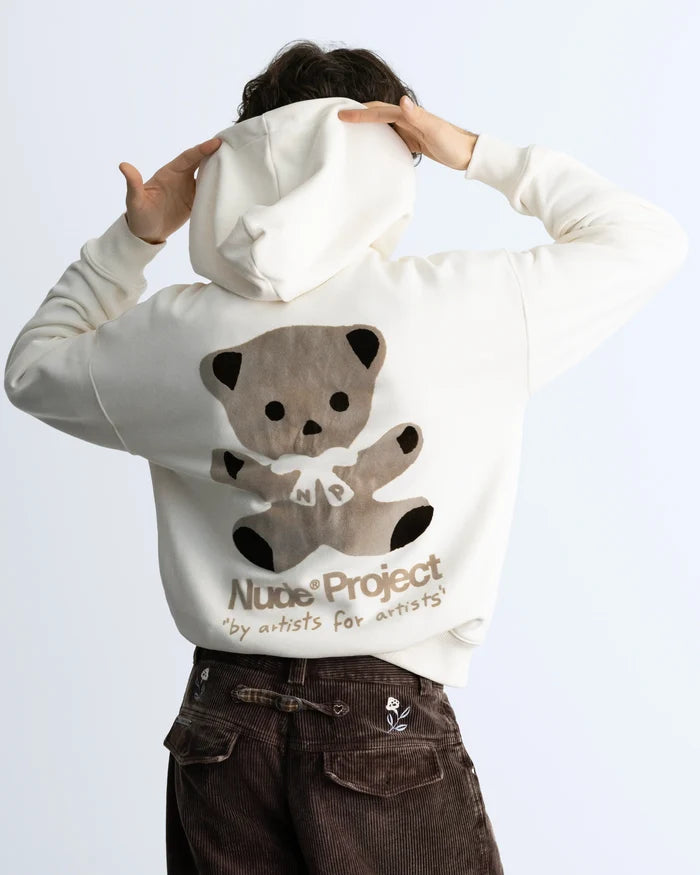 Sudadera Bear Blanco Crema