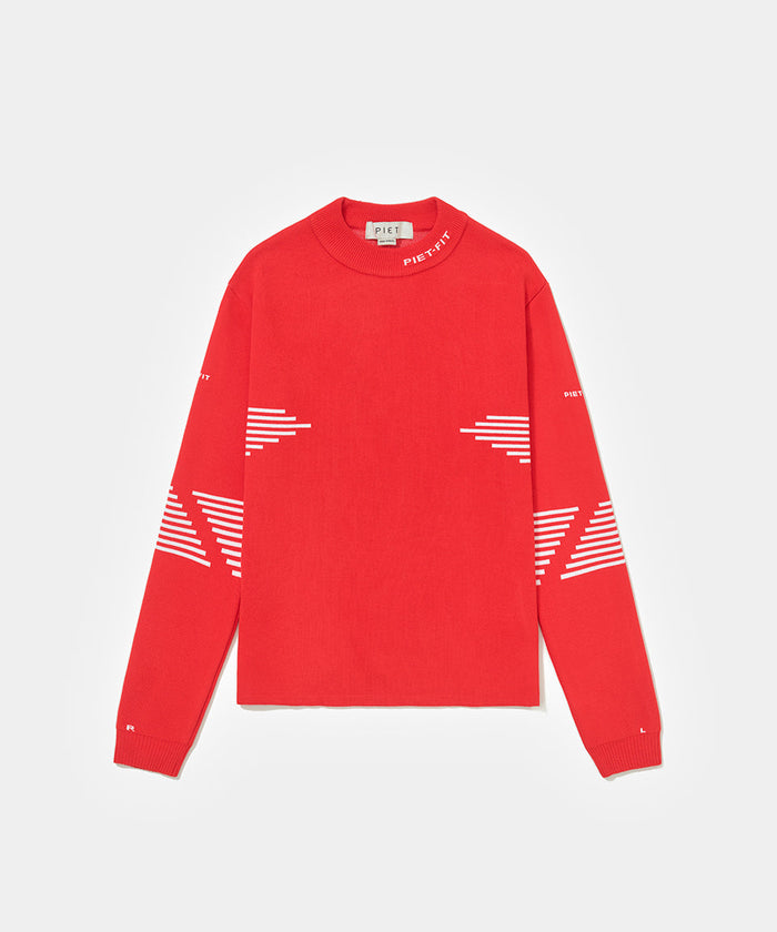Suéter Fitted  - Vermelho