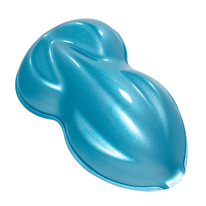 Surfer Blue Metallic Basecoat With Reducer Quart (Basecoat Only)