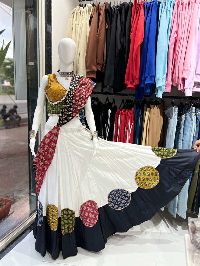 SXV cotton embroidered chaniya choli for festive season(limited edition)