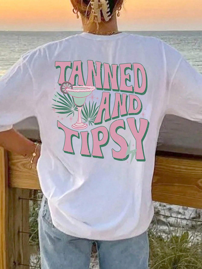 tanned and tipsy