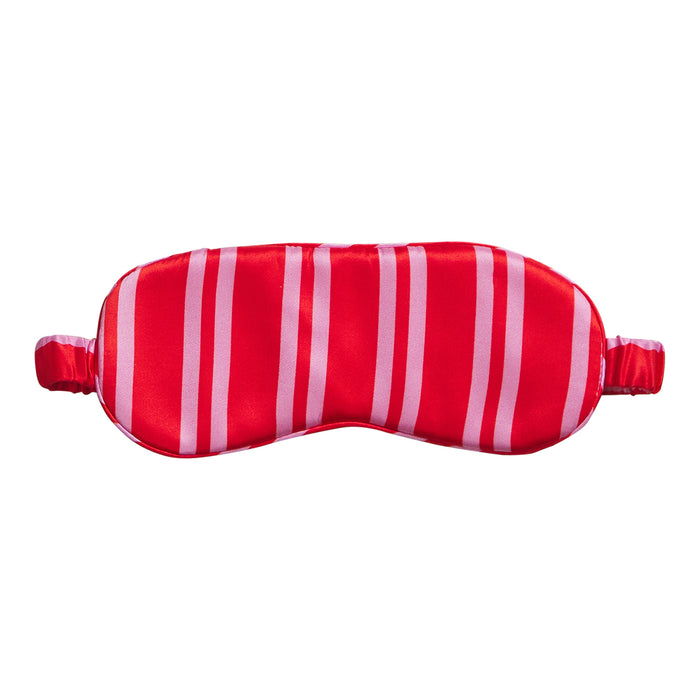 Taylor Silk Eye Mask - Scarlet