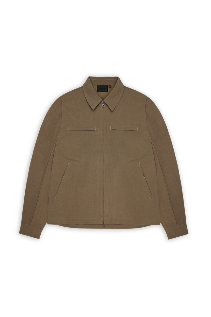 RAINS Tech Woven Overshirt Splinter Long Sleeve