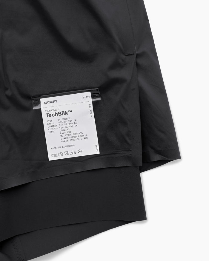 TechSilk™ 8" Shorts Black