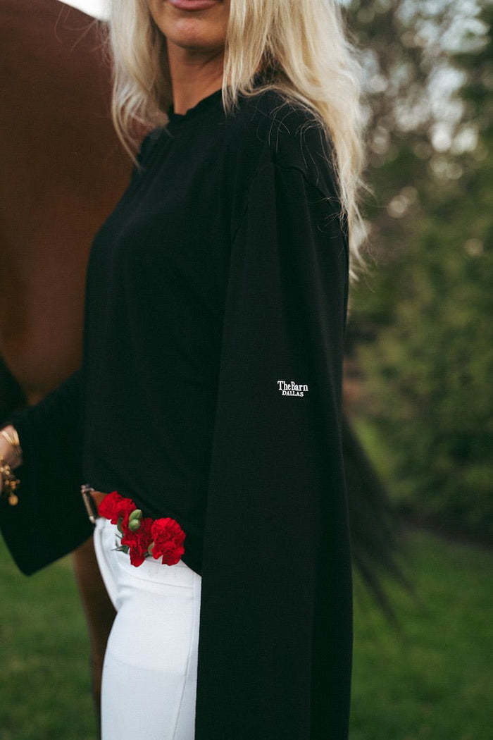The Barn Dallas Ringside Flare Crewneck - Equiluxe Tack