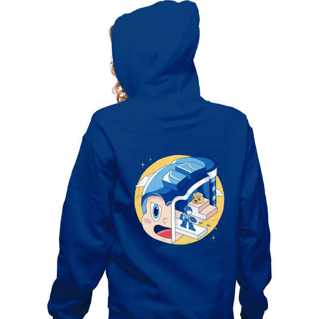 Zippered Hoodies, Unisex / Small / Royal Blue