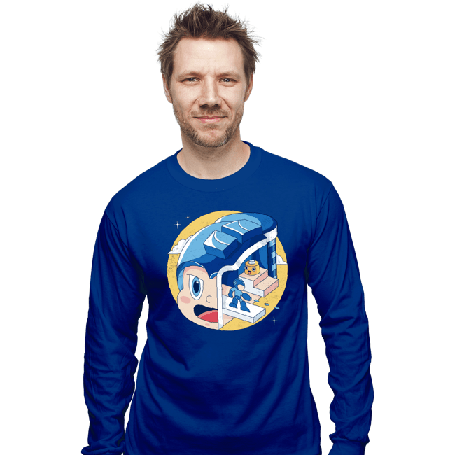 Long Sleeve Shirts, Unisex / Small / Royal Blue
