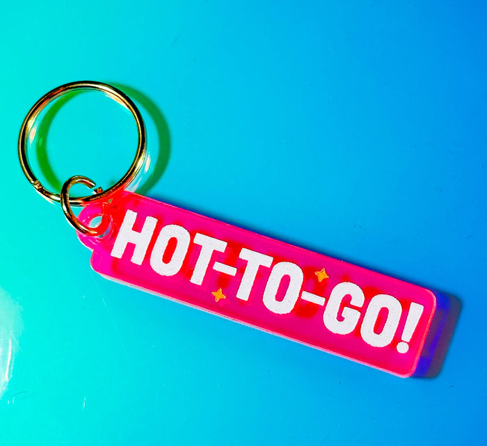 The Hissin' Kitten - HOT-TO-GO Fluorescent Keychain