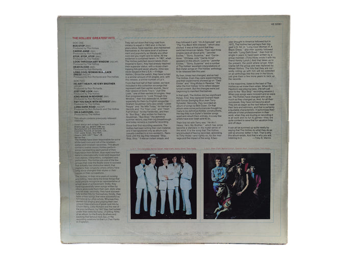 The Hollies' - The Greatest Hits