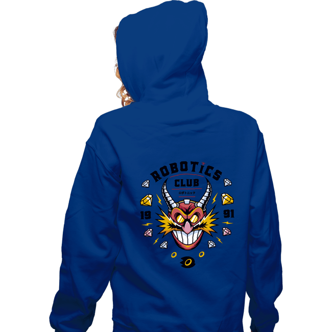 Zippered Hoodies, Unisex / Small / Royal Blue