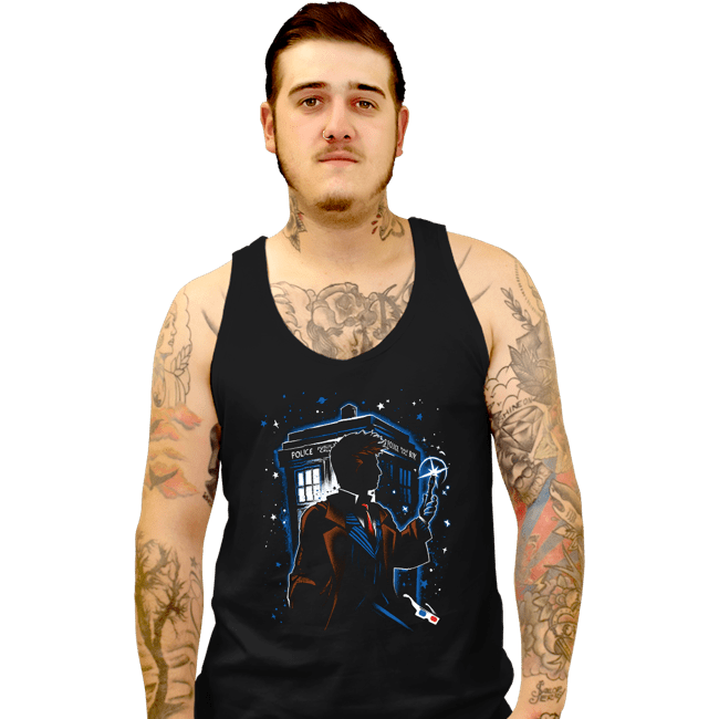 Tank Top, Unisex / Small / Black
