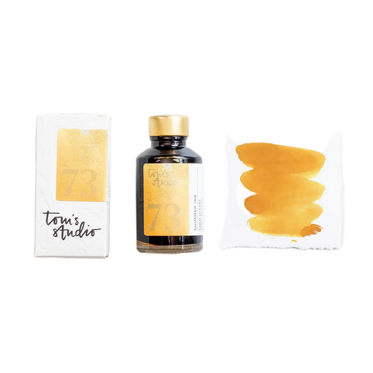 Tom's Studio Fountain Pen Ink - Shimmer Golden Lustre