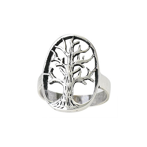 Tree of Life Silver Ring