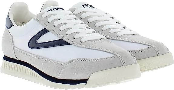 Tretorn Women's Rawlins Sneakers - White/ Navy1536041