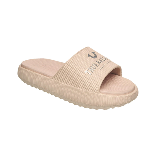 True Religion Women's Meg Pool Side Slides Nude