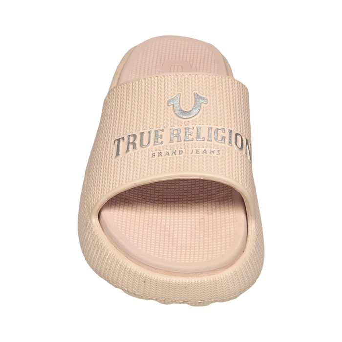 True Religion Women's Meg Pool Side Slides Nude