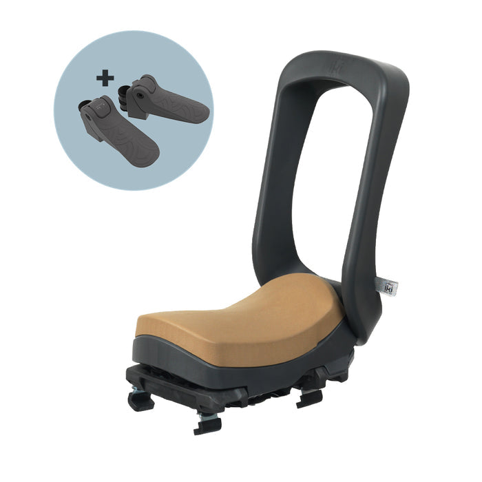 Urban Iki Junior Seat with Carrier Mounting (incl. footpegs)