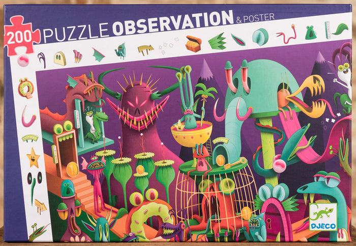 Video Game  - 200 Piece Observation Puzzle