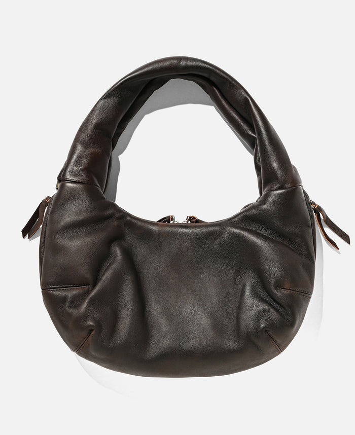 Vintage Sheep Leather System Bag Xs (Brown)
