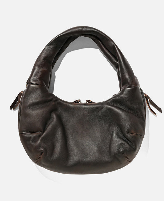 Vintage Sheep Leather System Bag Xs (Brown)