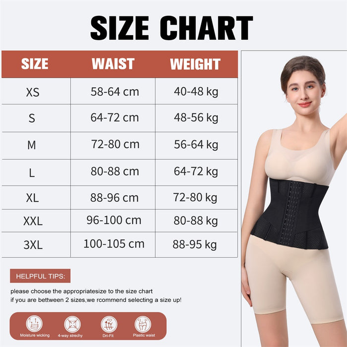 Slimming Workout Belt | Tummy Control Girdle | Iamskin.com