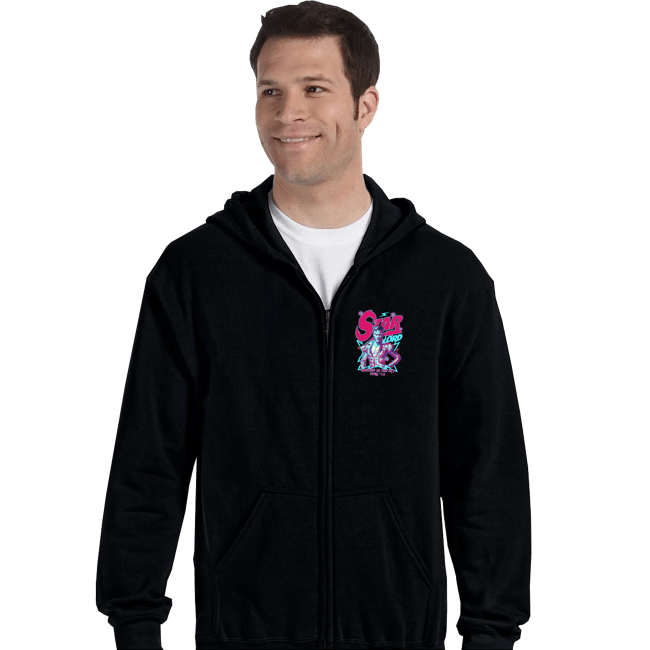 Zippered Hoodies, Unisex / Small / Black