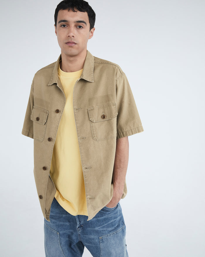 Washed Field Shirt Desert