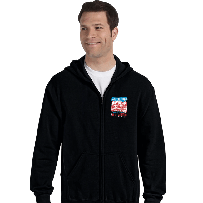 Zippered Hoodies, Unisex / Small / Black